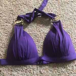Purple bikini top size M